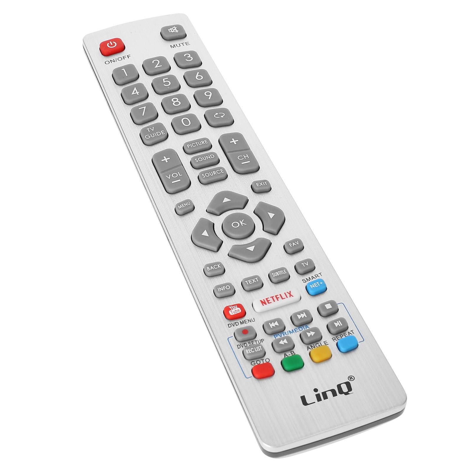 Télécommande Universelle pour Téléviseur Sharp Touches Complètes Portée 8m-4