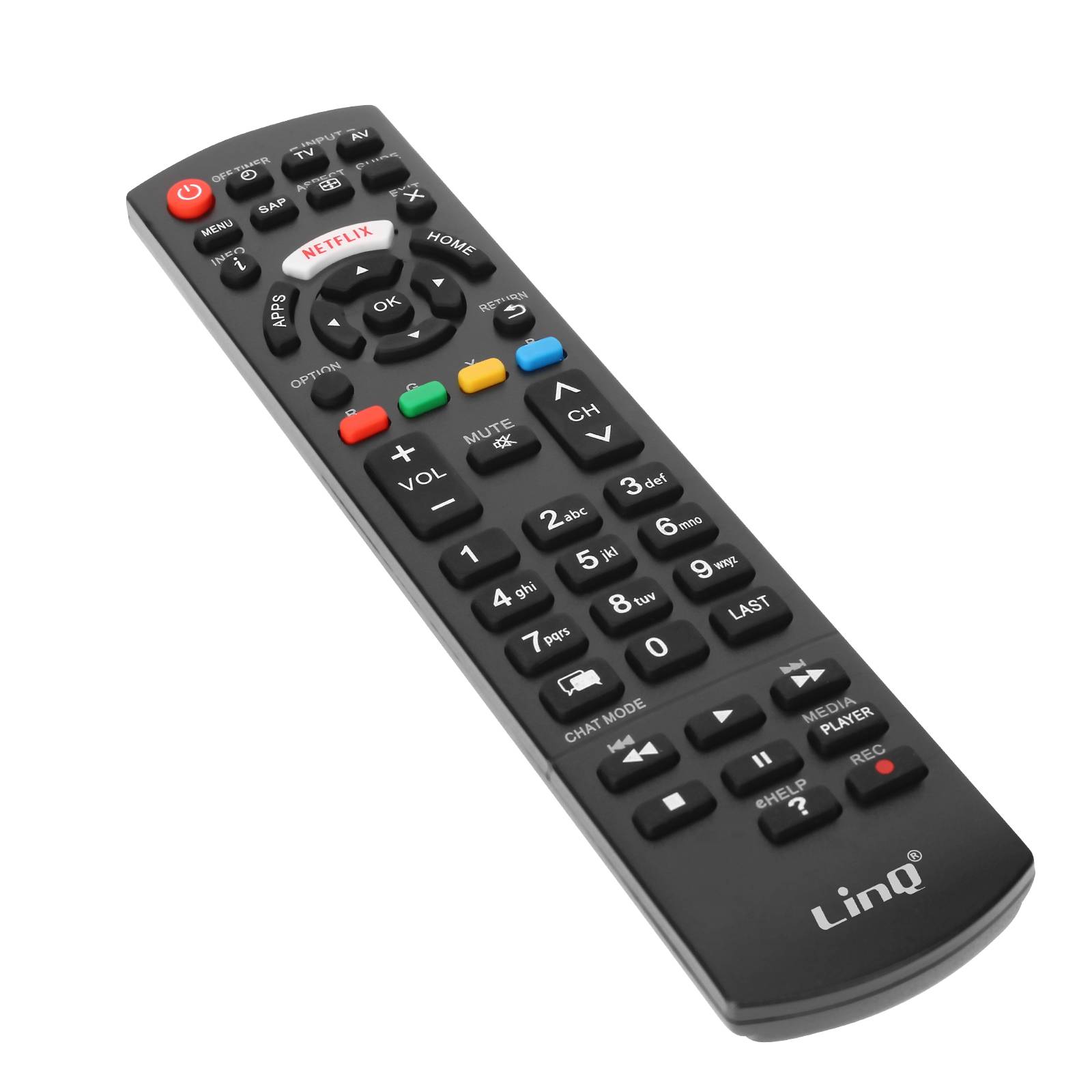 Télécommande Universelle pour Téléviseur Panasonic avec Portée 8m-0