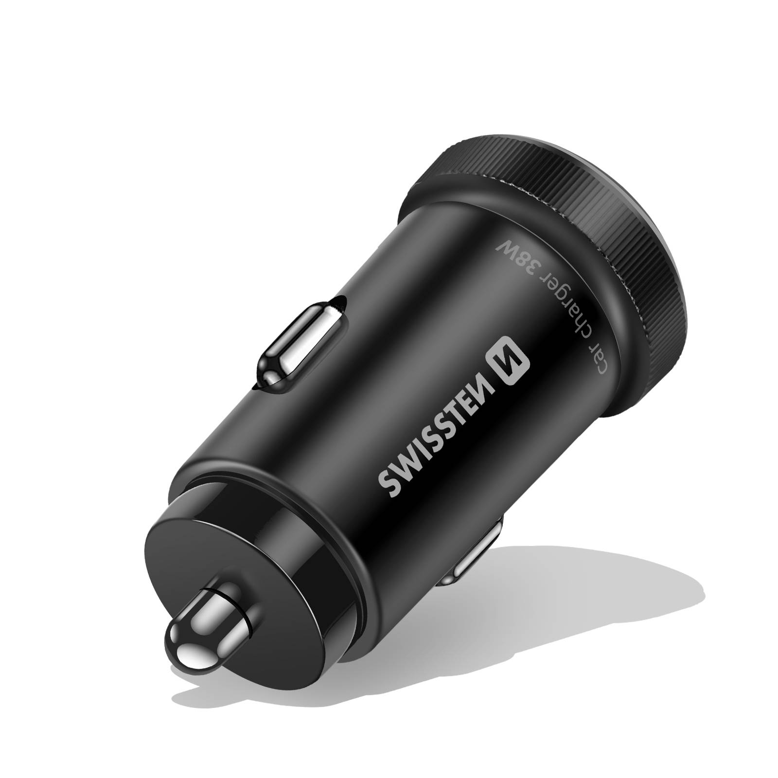 Chargeur Voiture USB-C 20W / USB-A QC 3.0 18W avec Câble USB-C 60W-4