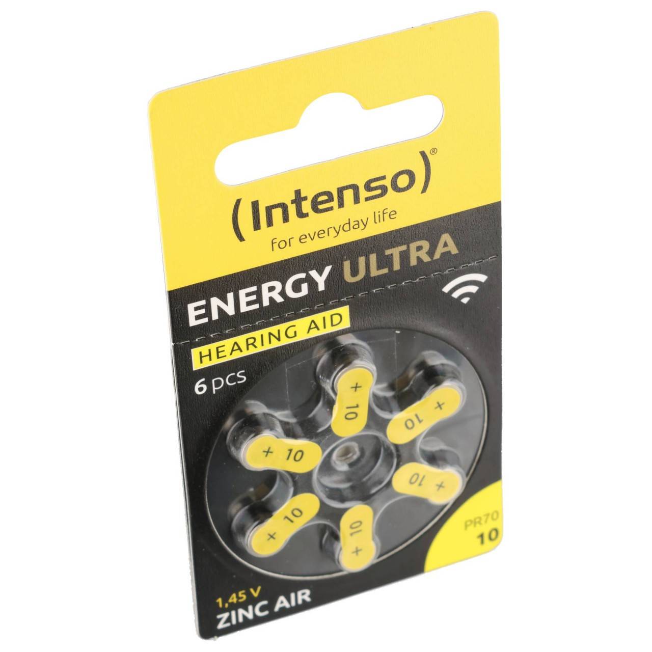 Pile pour appareil auditif Intenso « Energy Ultra » – A10 / PR70, 1,45 volts (paquet de 6)-3