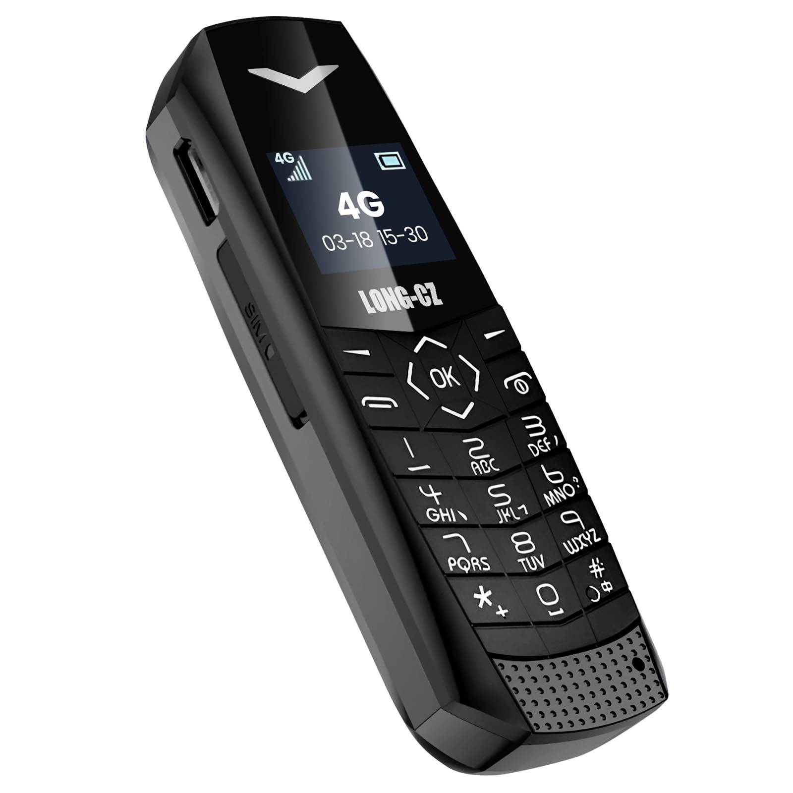Mini Téléphone portable 4G LTE Ultra compact Autonomie 5 heures-1