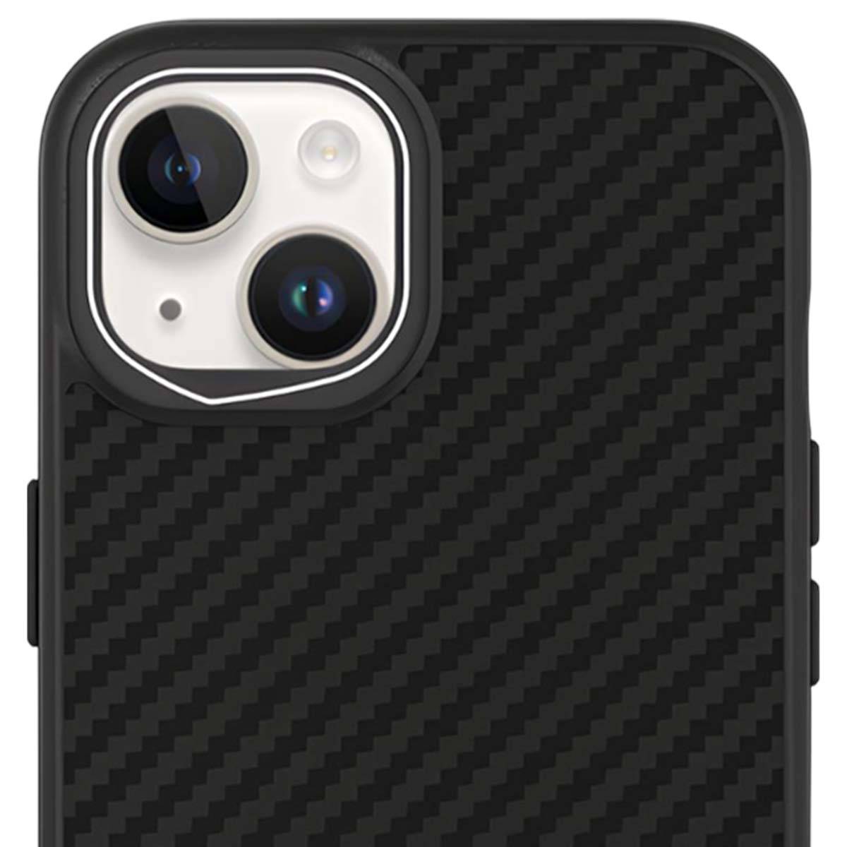 Coque Solidsuit pour iPhone 15 Plus en Fibre Carbone Antichoc et Résistante-1