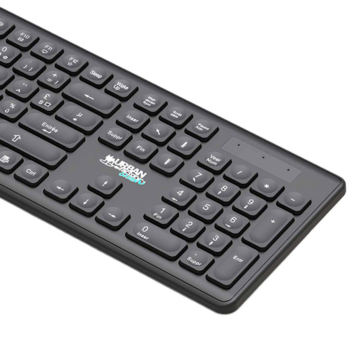 Clavier Sans Fil Bluetooth Cyclee avec Mini Récepteur USB et USB-C 2.4Ghz-2