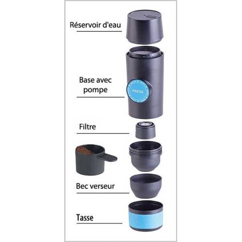 Mini cafetière Expresso nomade USB 90 ml 15 bars-2
