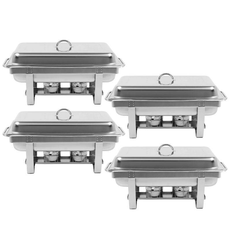 Chafing Dish GN 1/1 Eco - Lot de 4-0