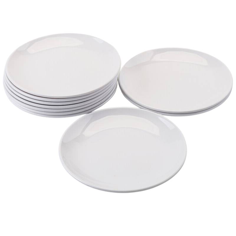 Assiette Ronde en Mélamine - Ø 17,7 cm - Lot de 10-1