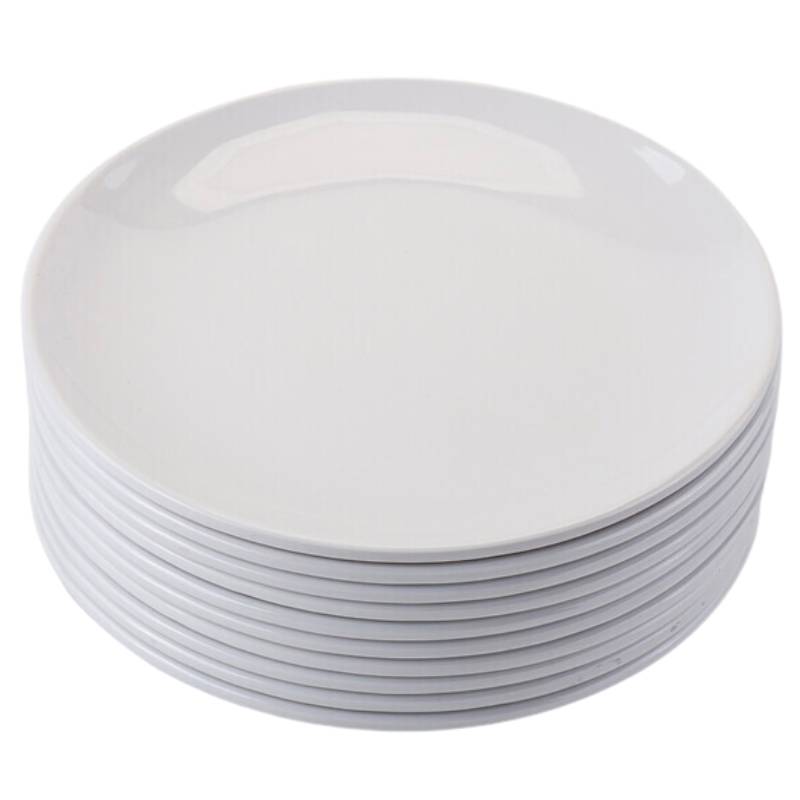Assiette Ronde en Mélamine - Ø 17,7 cm - Lot de 10-3