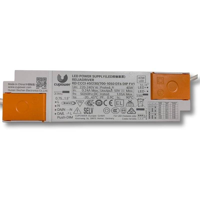 Transformateur LED DALI Push Dimming 50Vdc Max 40W - SILAMP-1
