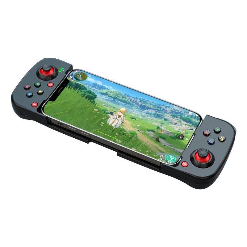 Gamepad Ergonomique Pour IOS Android Avec Connexion BT 5.0 Et LED - Noir - Yonis-0