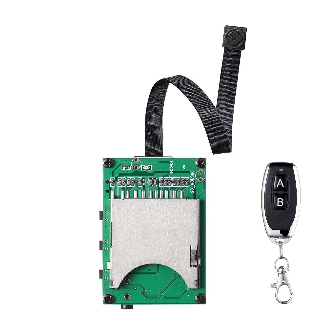 Module Caméra Espion 4K WIFI Détection Mouvement PIR Haute Résolution - Yonis-0