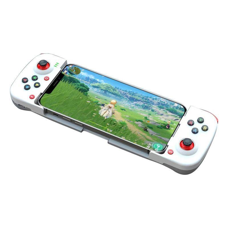 Gamepad Ergonomique Pour IOS Android Avec Connexion BT 5.0 Et LED - Blanc - Yonis-1