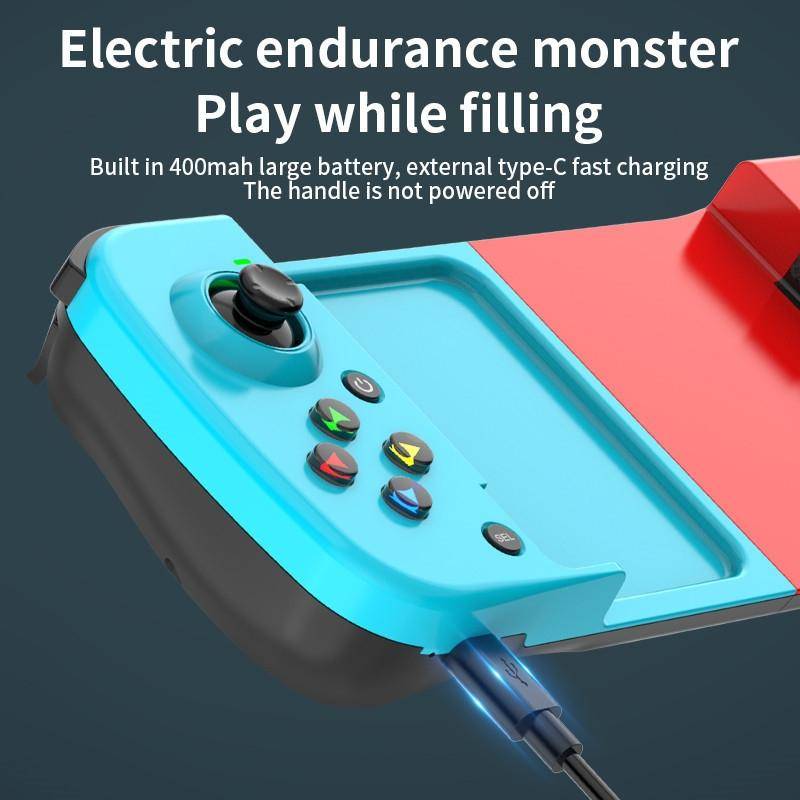 Gamepad Ergonomique Pour IOS Android Avec Connexion BT 5.0 Et LED - Blanc - Yonis-2