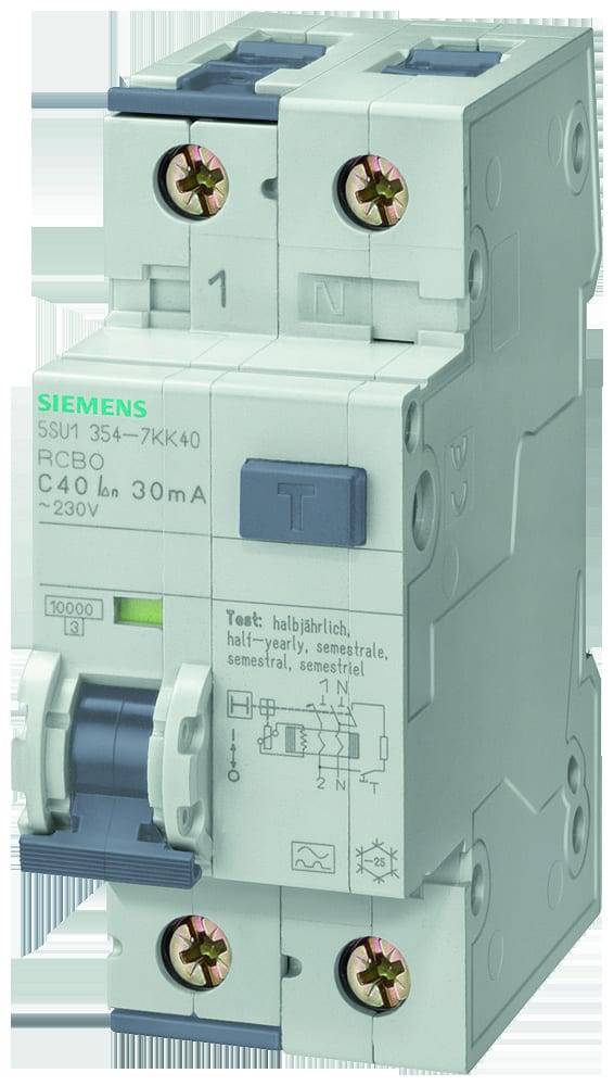 Siemens 5SU13547LB13 Interrupteur différentiel/Disjoncteur de protection 13 A-0