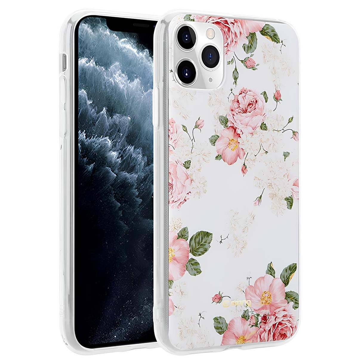 Coque pour iPhone 11 Pro Série Flower Case Motif 02 Protection Élégant-2
