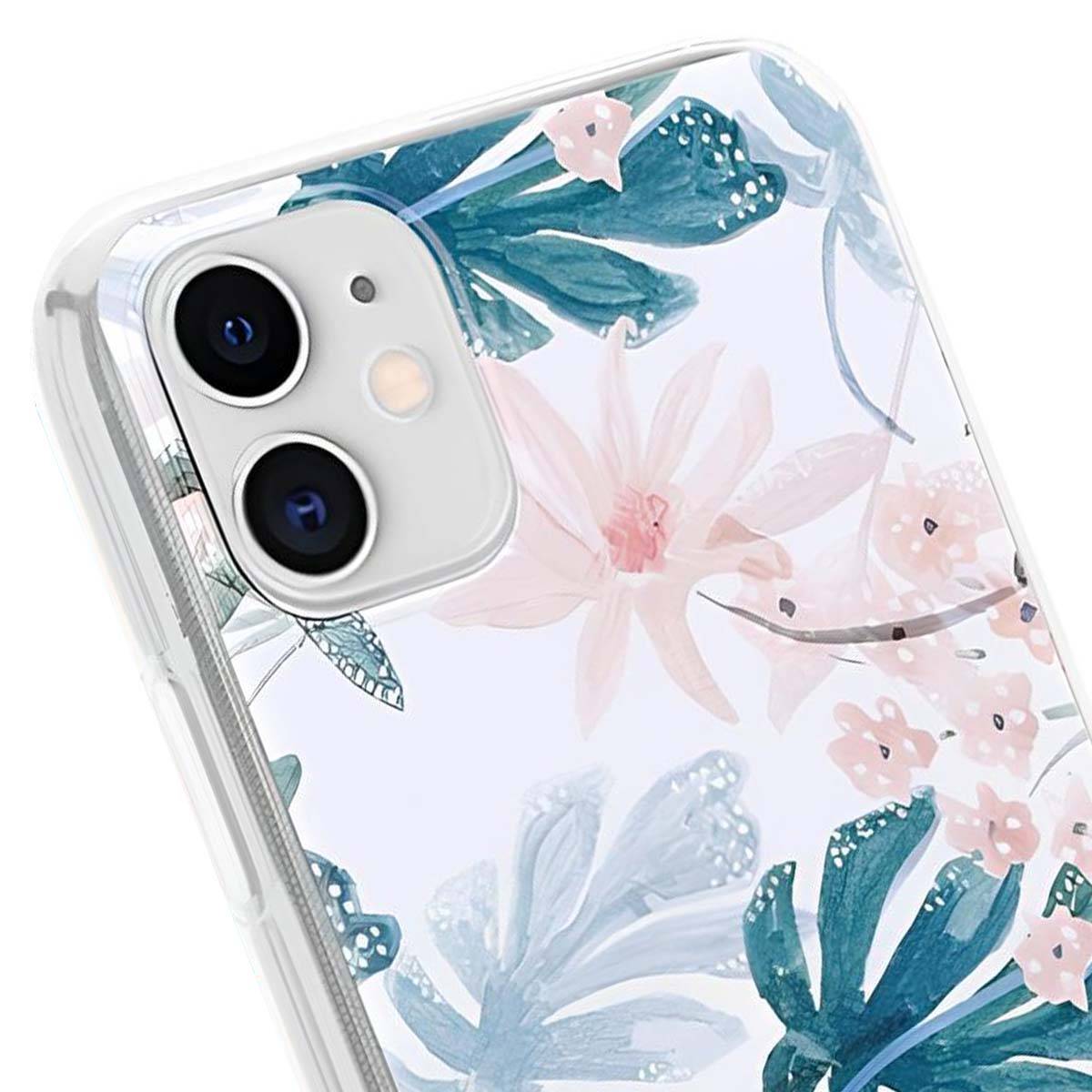 Coque pour iPhone 11 Flower Case Motif 01 Ultra Élégant-1