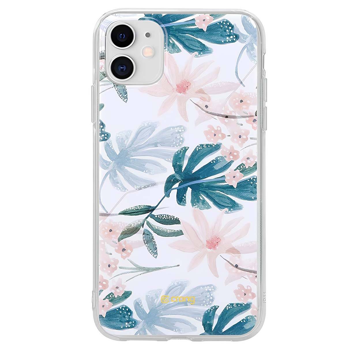 Coque pour iPhone 11 Flower Case Motif 01 Ultra Élégant-0