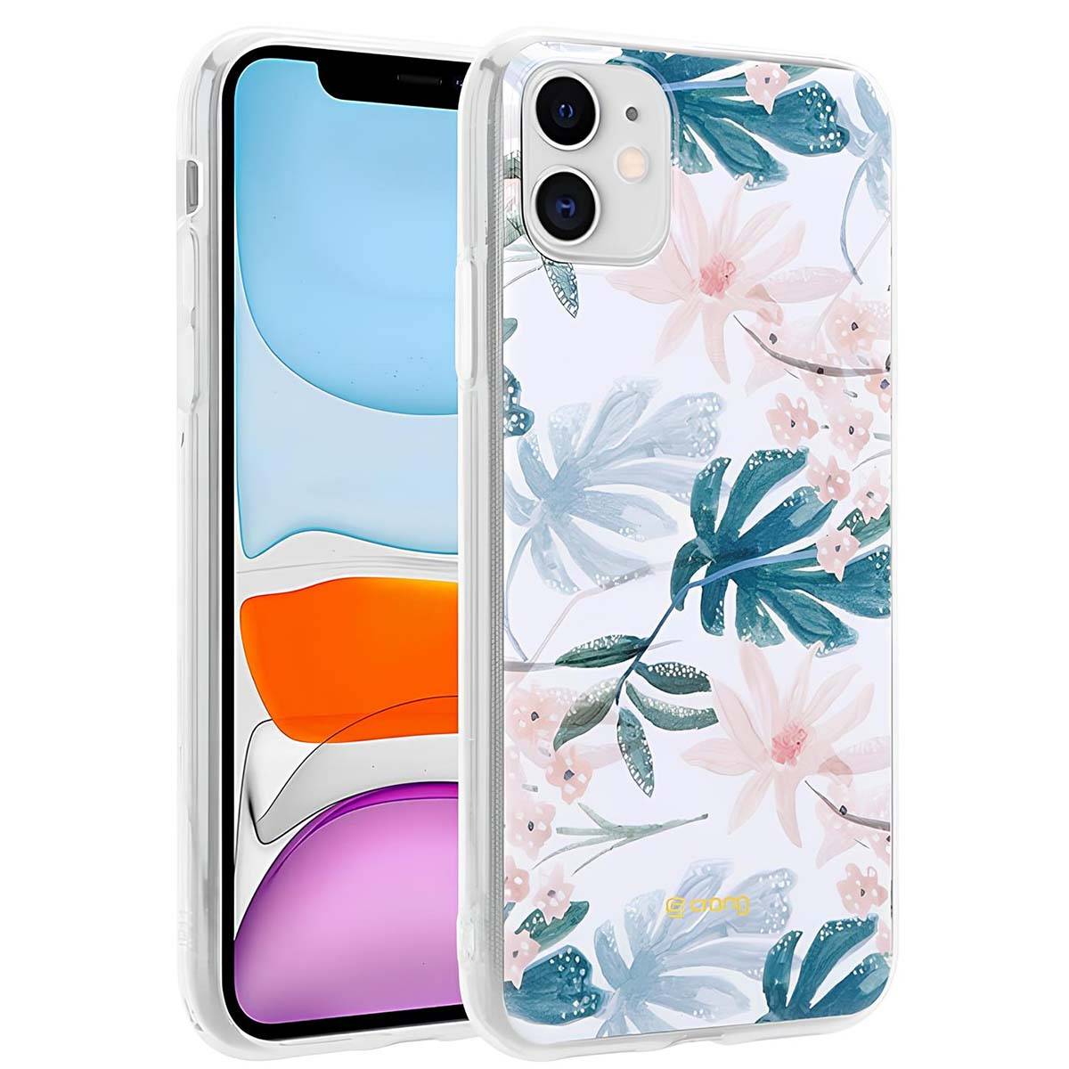 Coque pour iPhone 11 Flower Case Motif 01 Ultra Élégant-2