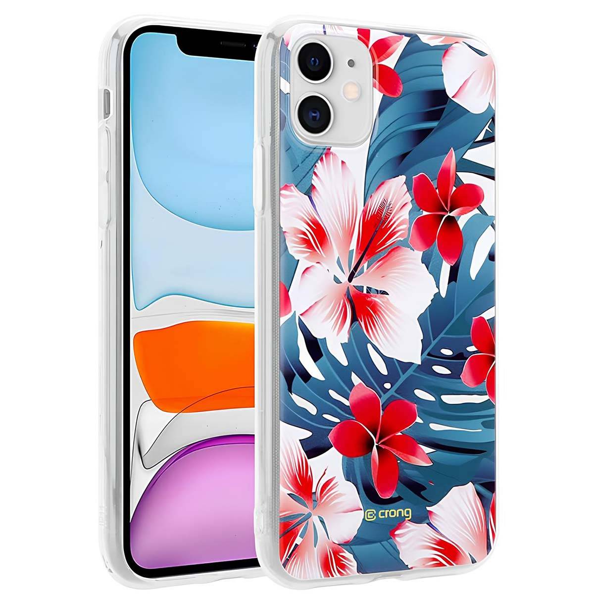 Coque pour iPhone 11 Modèle Flower Case Élégant et Résistant-2