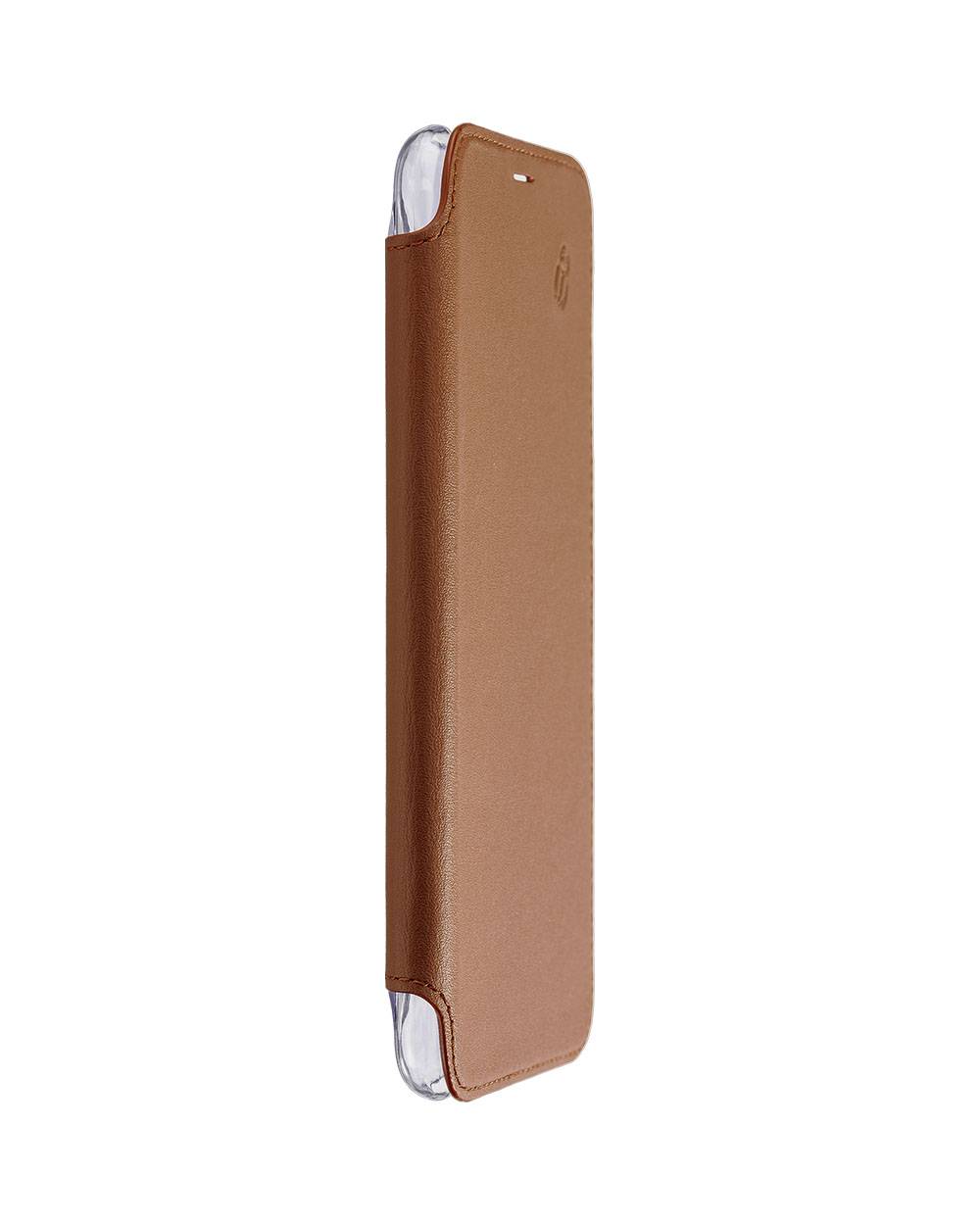 Étui pour iPhone XR Folio Premium en Cuir avec Dos en Cristal et Porte-Cartes-2