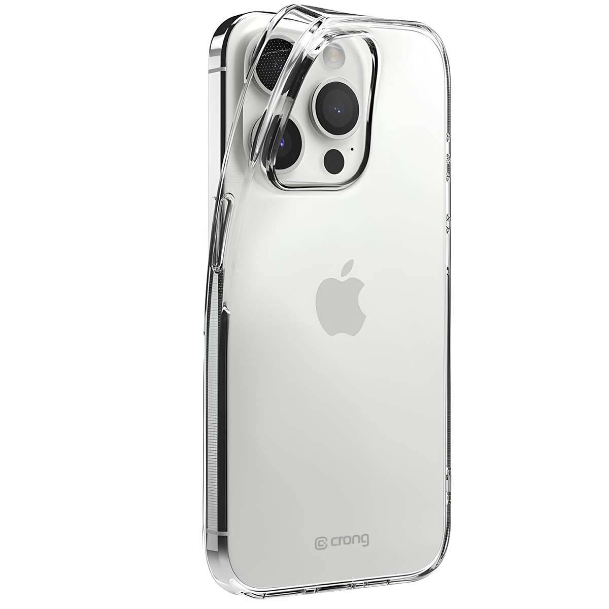 Coque pour iPhone 15 Pro Max Modèle Crystal Slim Cover Ultra Flexible Antichoc-0