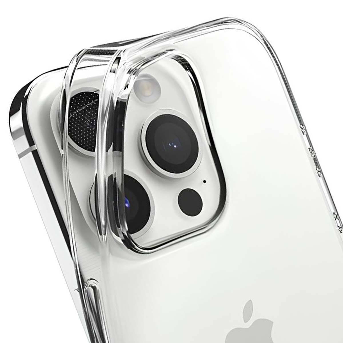 Coque pour iPhone 15 Pro Max Modèle Crystal Slim Cover Ultra Flexible Antichoc-2