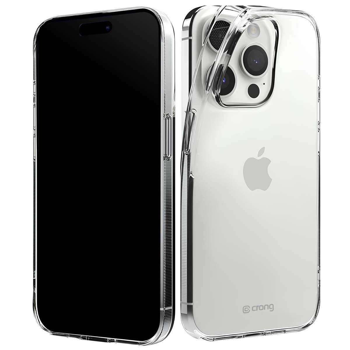 Coque pour iPhone 15 Pro Max Modèle Crystal Slim Cover Ultra Flexible Antichoc-3