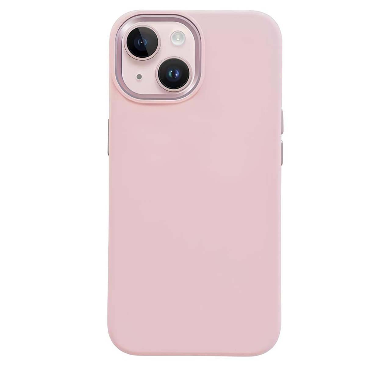 Coque pour iPhone 15 Plus MagSafe en Silicone Souple Antichocs-0