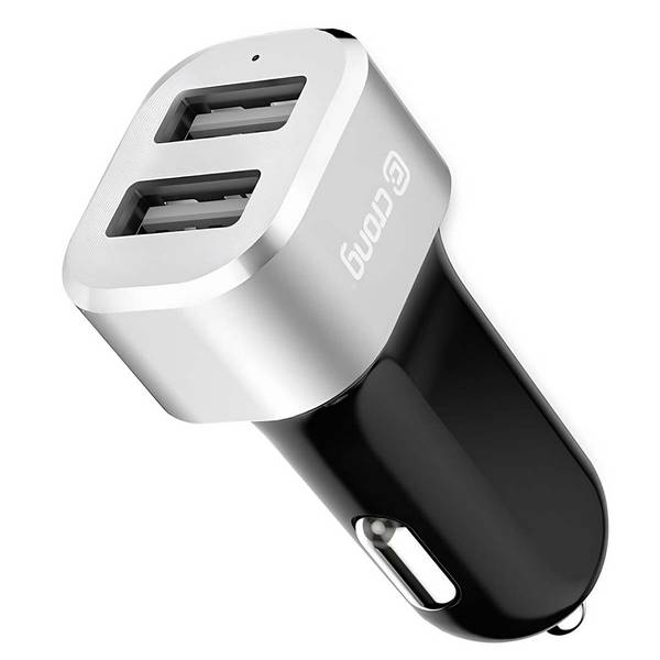 Chargeur Voiture Double USB 2.4A 24W Charge Rapide et Securisé