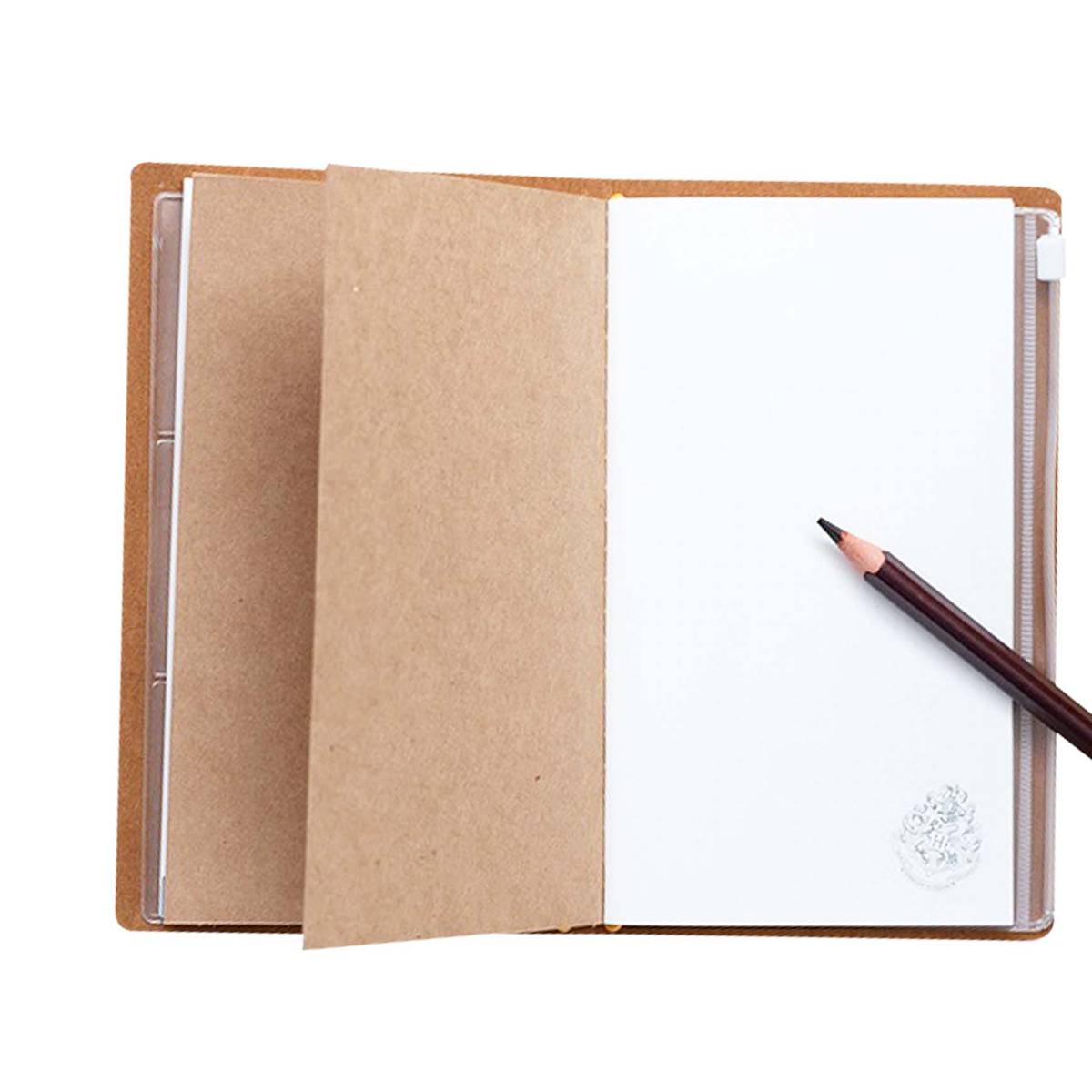 Carnet de Voyage Motif Gryffondor 12x19.6cm avec Élastique de Fermeture-3