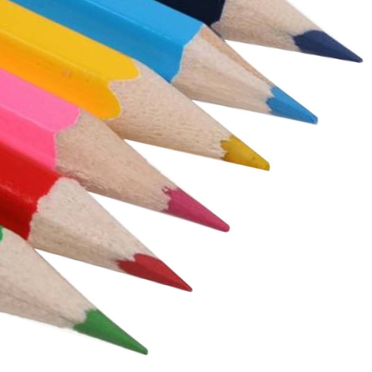 Lot de 24 Crayons de Couleur Variées pour Enfants-1