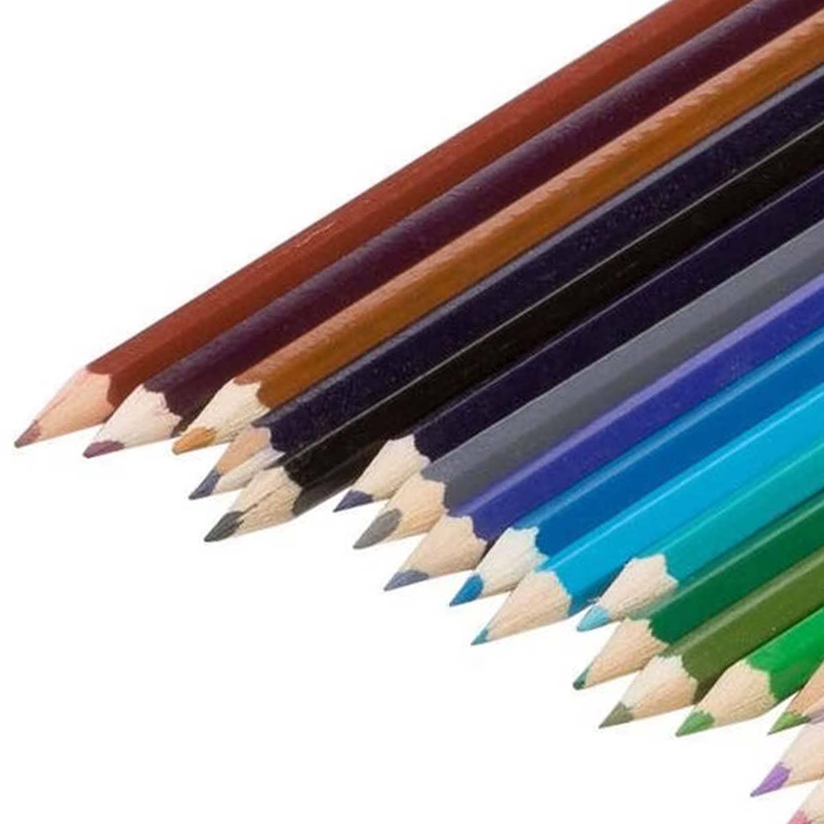 Lot de 24 Crayons de Couleur Variées pour Enfants-2