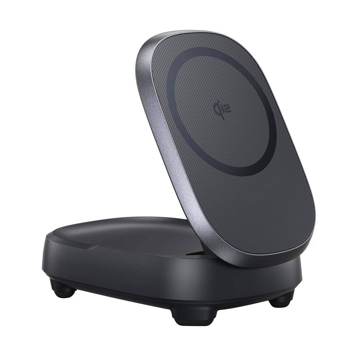 Station de Charge sans fil MagPro 15W Qi2 MagSafe Stand Rétractable-0