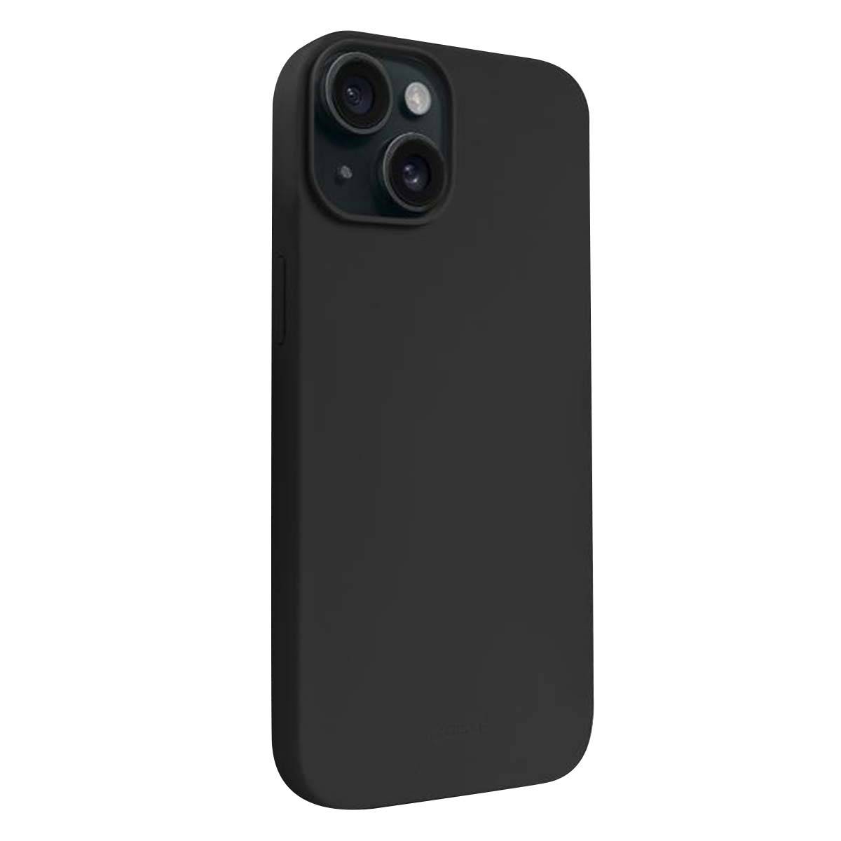 Coque MagSafe en Silicone pour iPhone 15 Plus avec Anneau Magnétique-3