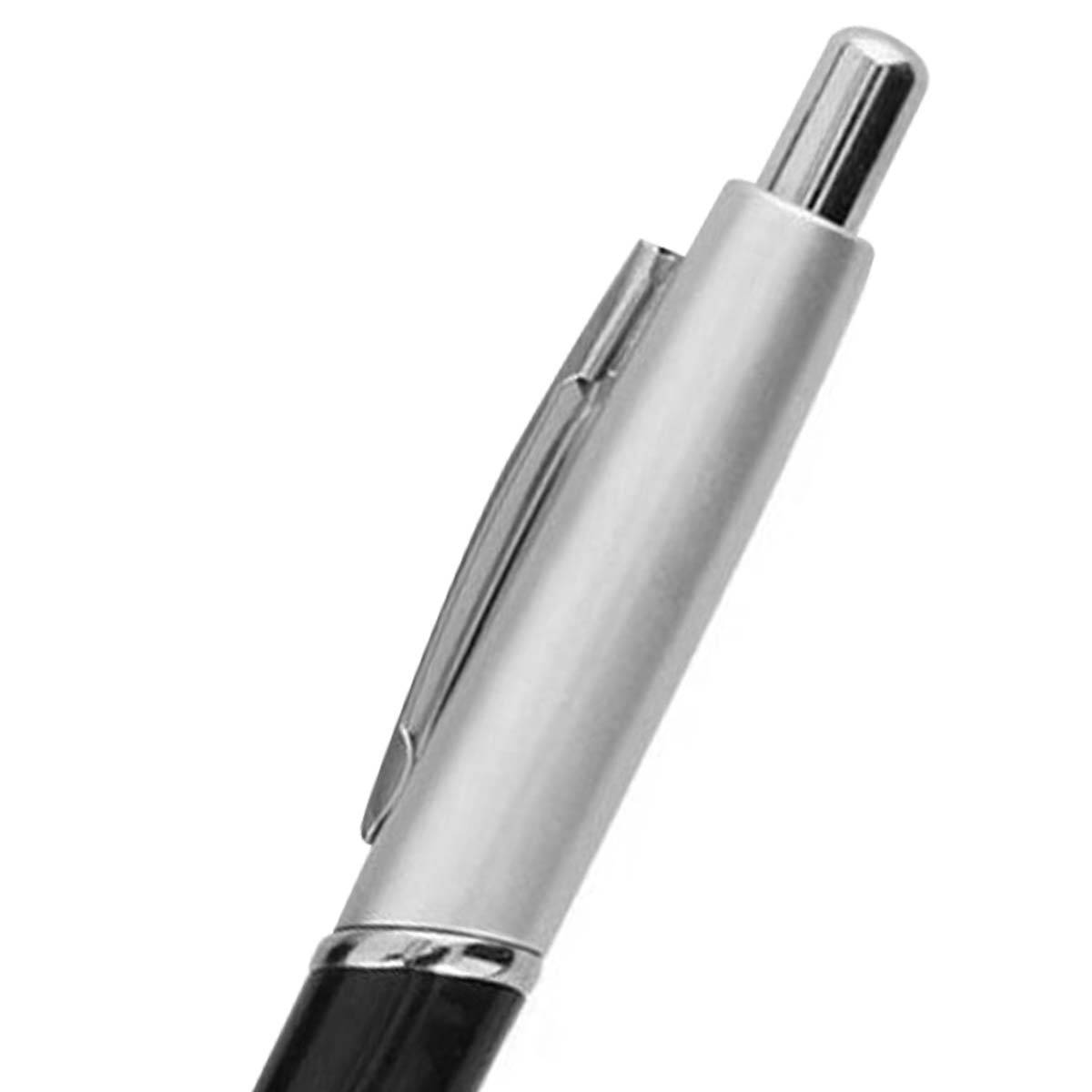 Lot de 3 Stylos à Bille Pointe 1mm avec Clip Métallique-2