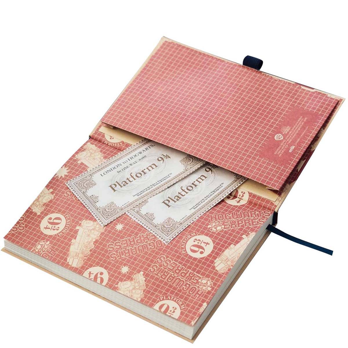 Cahier de Notes A5 avec Stylo Harry Potter Plateforme 9 3/4 Poudlard Express-2