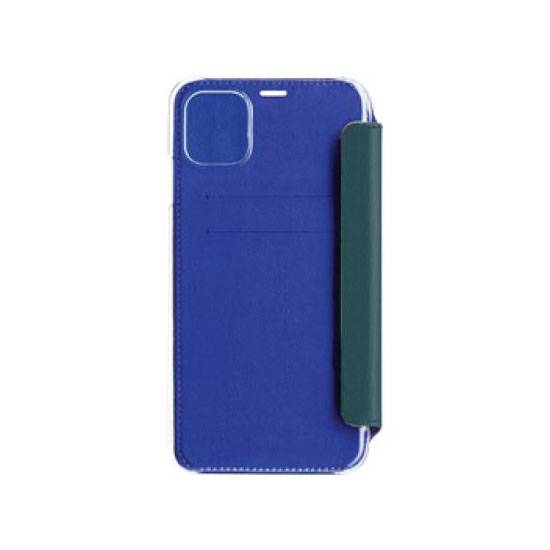 Étui Folio pour iPhone 11 Pro Max en Cuir avec Dos Transparent et Porte-Cartes-2