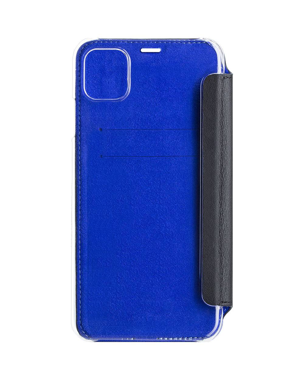 Étui Folio pour iPhone 11 Pro Max en Cuir avec Dos Transparent et Porte-Cartes-1