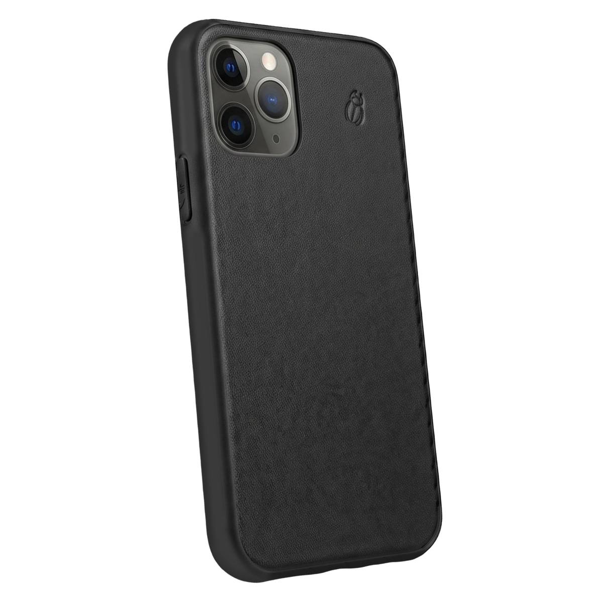Coque pour iPhone 11 Pro Max Renforcée en Cuir-1