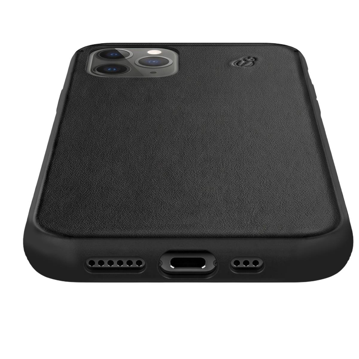 Coque pour iPhone 11 Pro Max Renforcée en Cuir-4