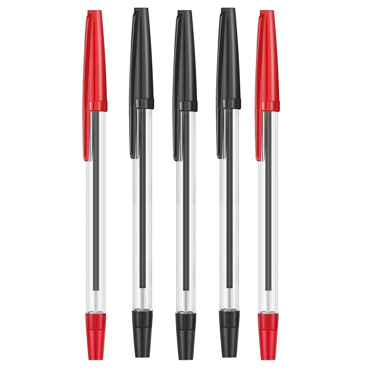 Lot de 10 Stylos à Bille 3 Couleurs Pointe Fine-3