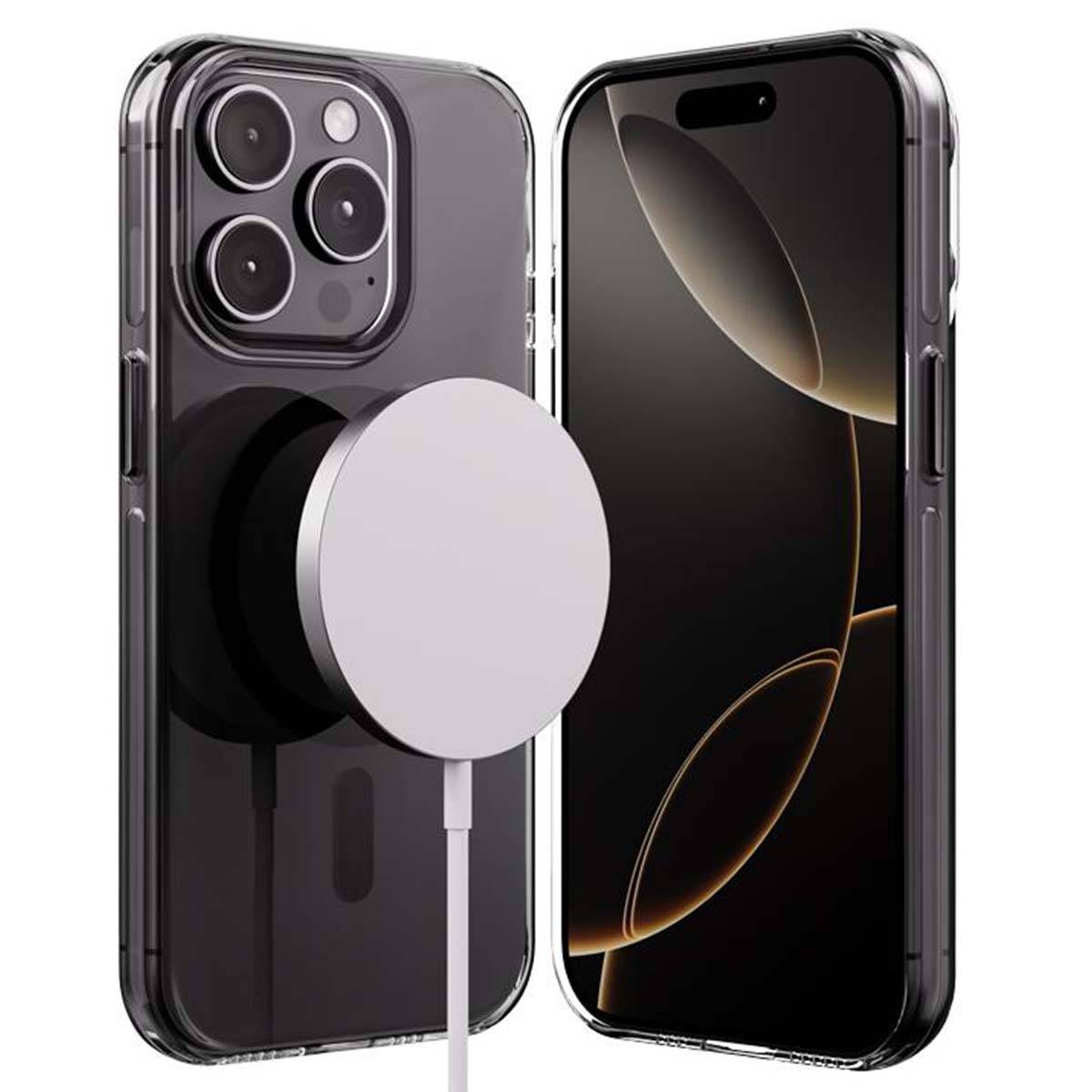 Coque pour Apple iPhone 15 Pro MagSafe Rigide Antichocs Oléophobe-1