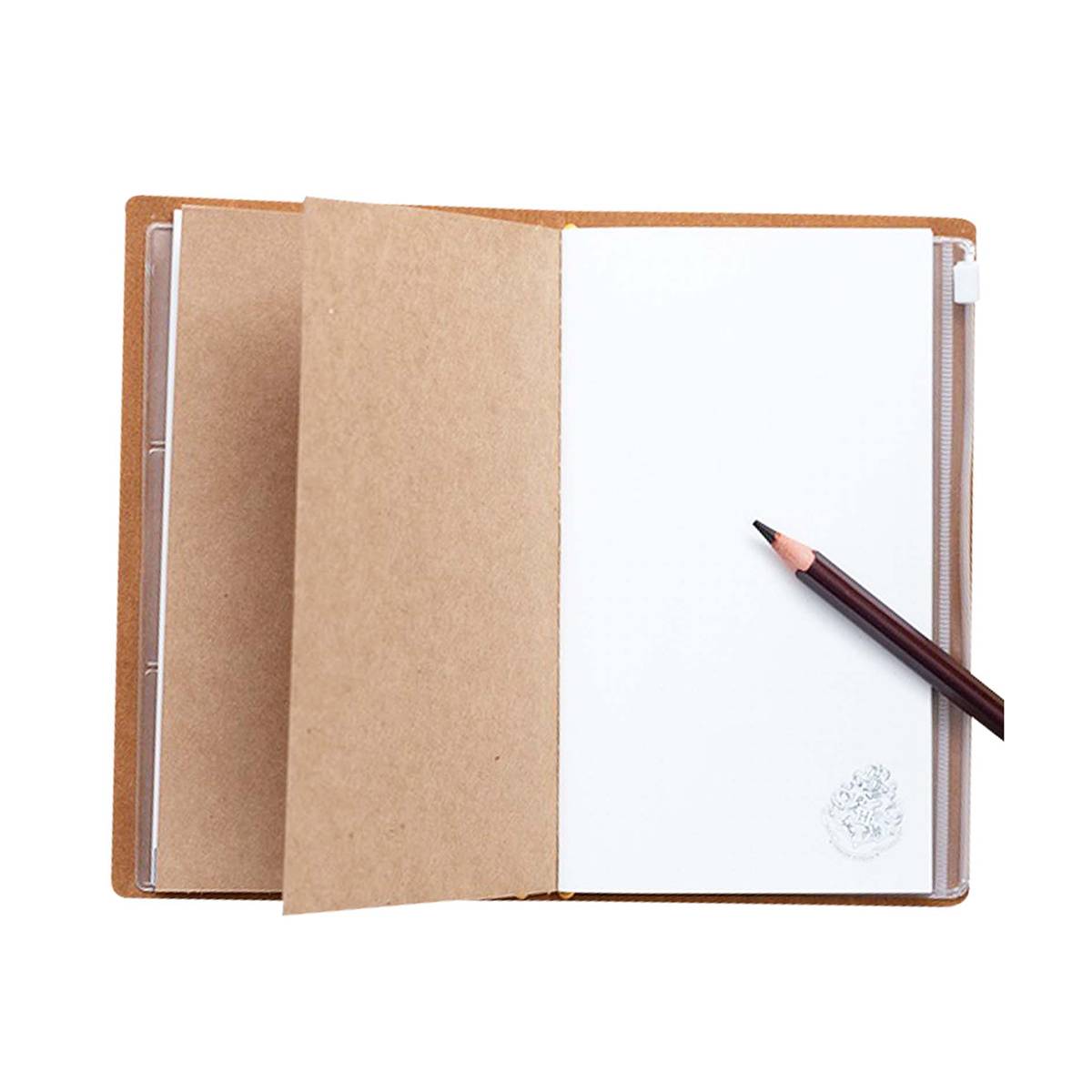 Carnet de Voyage Maison de Serpentard 12x19.6cm avec Bande Élastique-3