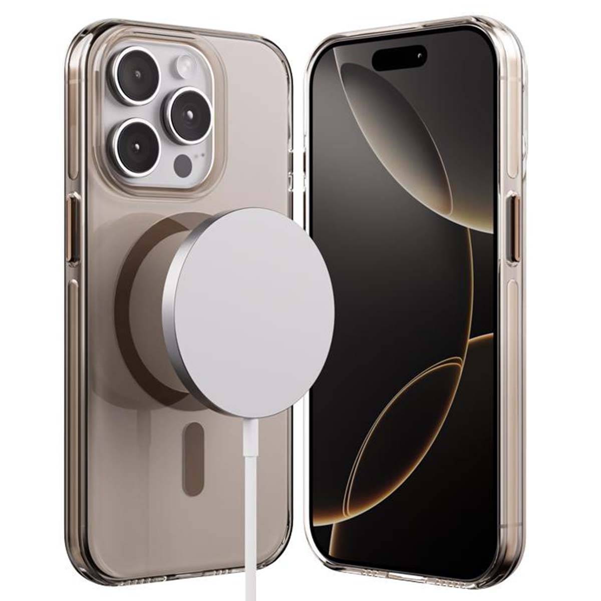 Coque pour Apple iPhone 15 Pro MagSafe Rigide Antichocs Oléophobe-1