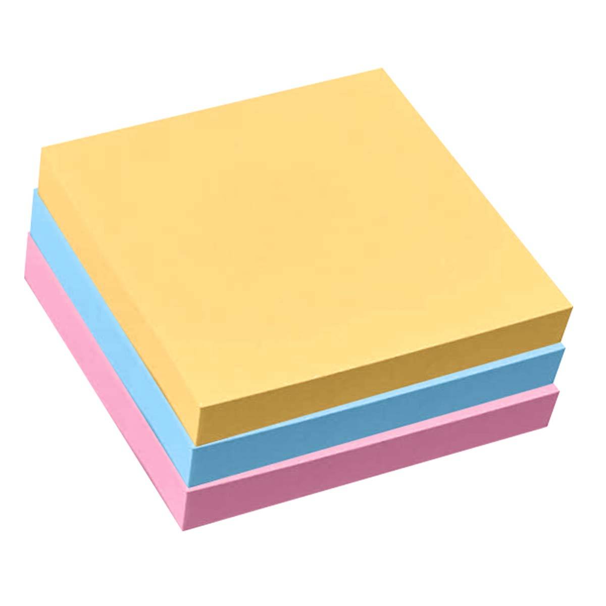 Lot de 3 Blocs Notes Adhésives Repositionnables-2