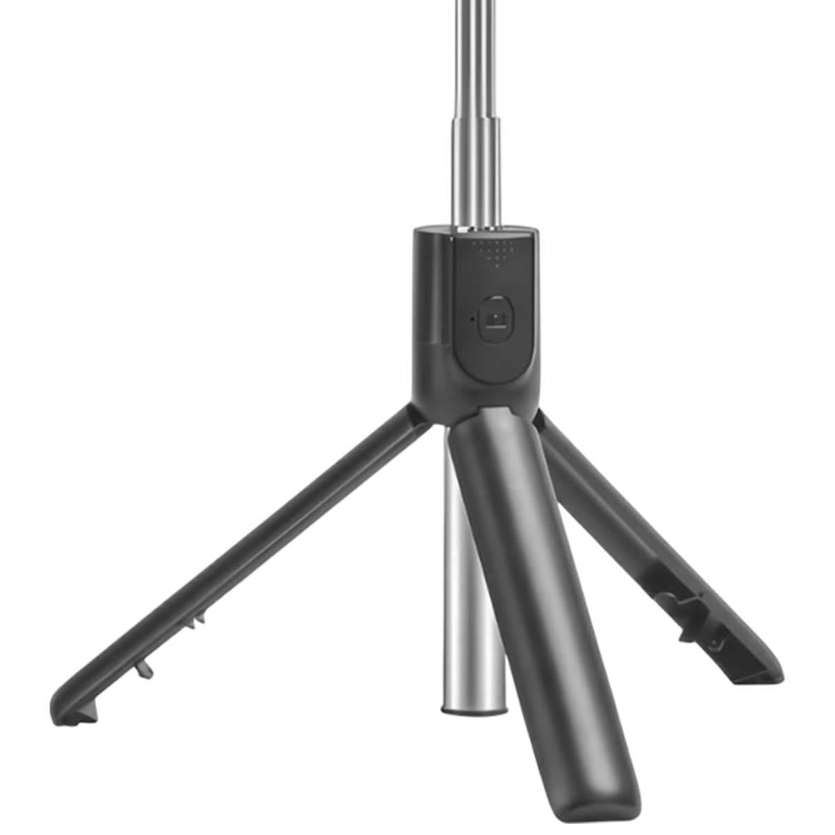 Perche Selfie Télescopique 67 cm avec Trepied et Télécommande Bluetooth-3
