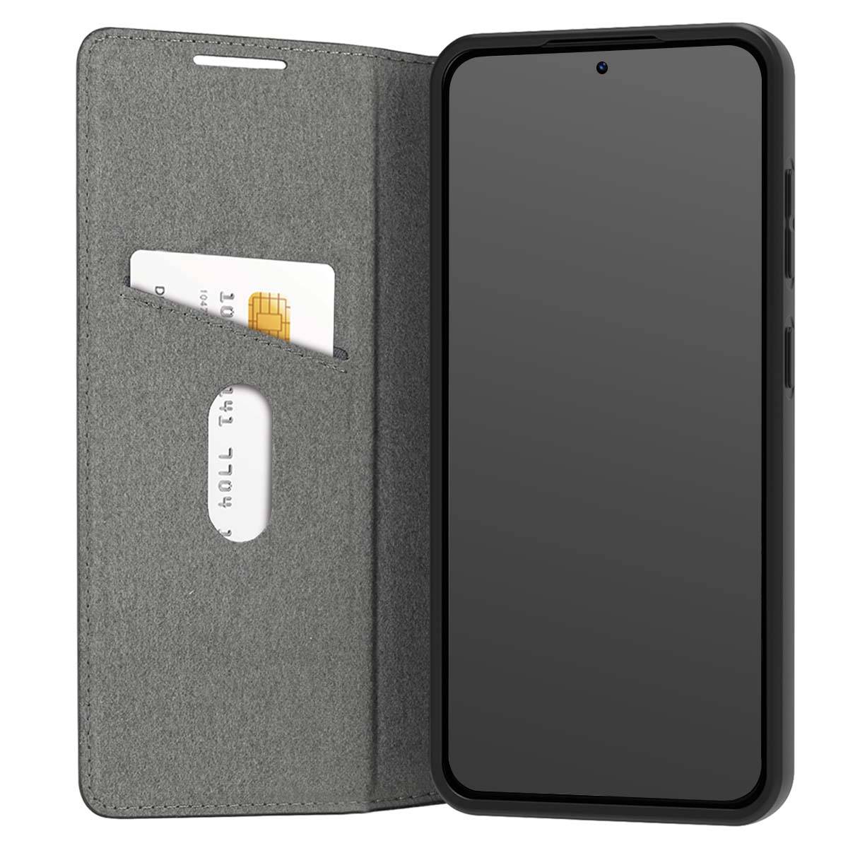 Étui Portefeuille pour Galaxy S24 Série Oslo avec Portes-cartes et Support-1