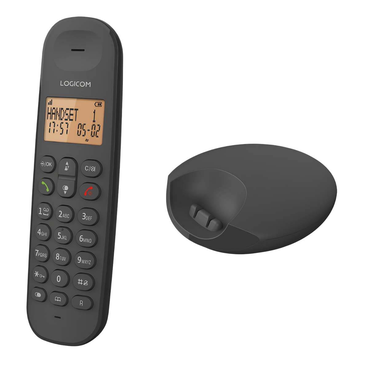Téléphone sans Fil Duo Mains Libres ILOA 255 avec Écran Portée 300m-3