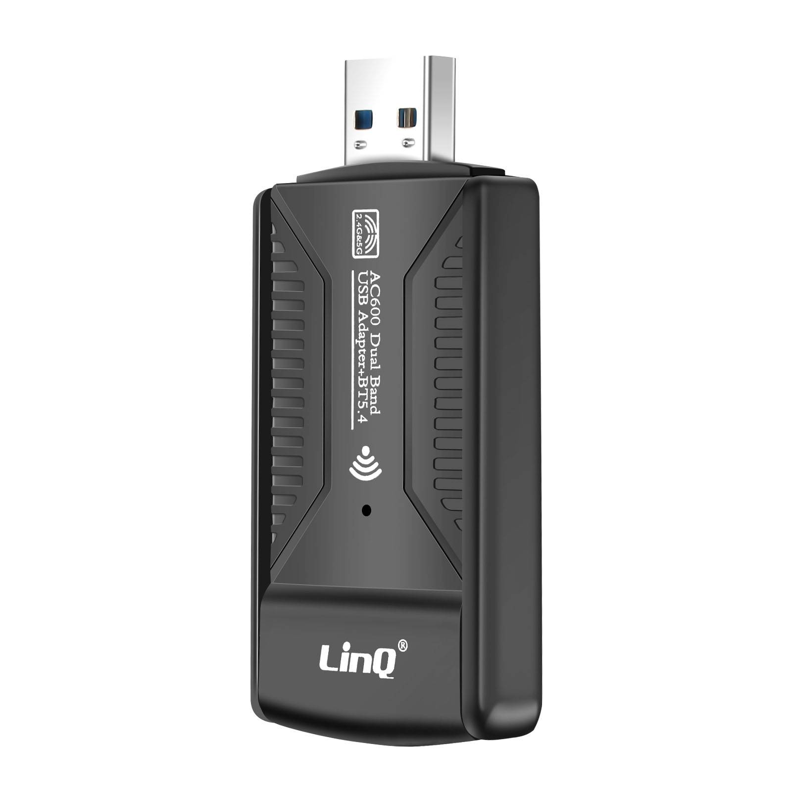Carte Réseau Clé USB WiFi 600Mbps et Bluetooth 5.4 Double Bande-4