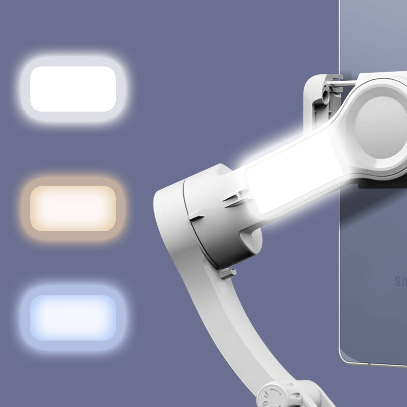 Perche Selfie Stabilisée avec Suivi de Visage pour Smartphone et Trépied-2