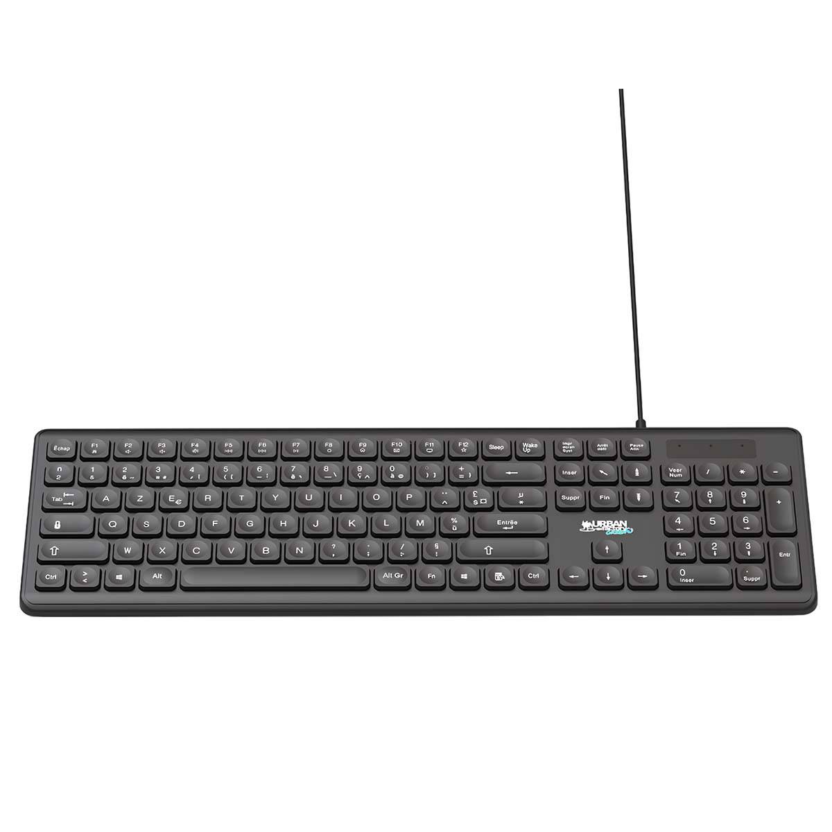 Clavier Filaire USB-A / USB-C pour PC Modèle Cyclee Touche Complet-3